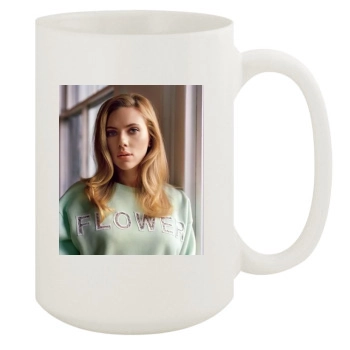 Scarlett Johansson 15oz White Mug