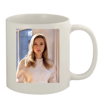 Scarlett Johansson 11oz White Mug