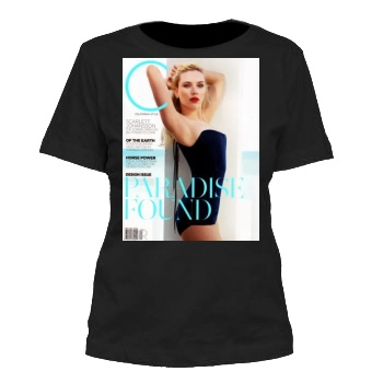 Scarlett Johansson Women's Cut T-Shirt