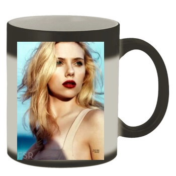 Scarlett Johansson Color Changing Mug