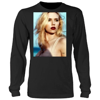 Scarlett Johansson Men's Heavy Long Sleeve TShirt