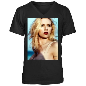 Scarlett Johansson Men's V-Neck T-Shirt