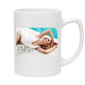 Scarlett Johansson 14oz White Statesman Mug