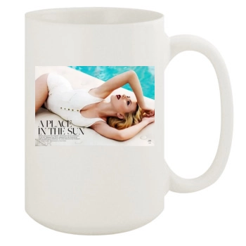 Scarlett Johansson 15oz White Mug