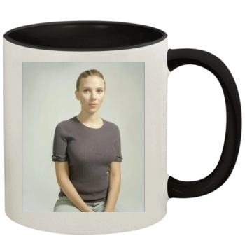 Scarlett Johansson 11oz Colored Inner & Handle Mug