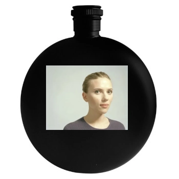 Scarlett Johansson Round Flask