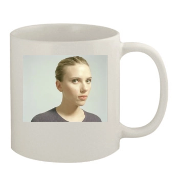 Scarlett Johansson 11oz White Mug