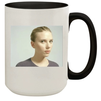 Scarlett Johansson 15oz Colored Inner & Handle Mug