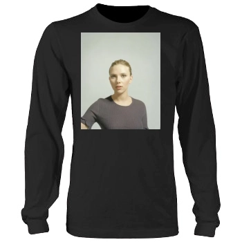 Scarlett Johansson Men's Heavy Long Sleeve TShirt