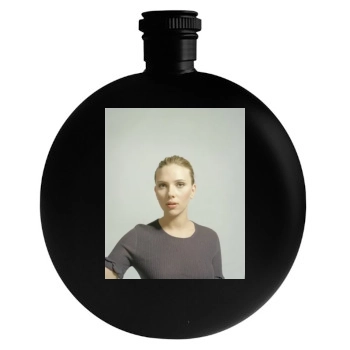 Scarlett Johansson Round Flask