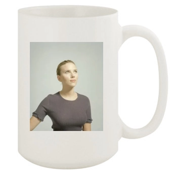 Scarlett Johansson 15oz White Mug