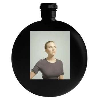 Scarlett Johansson Round Flask