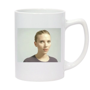 Scarlett Johansson 14oz White Statesman Mug