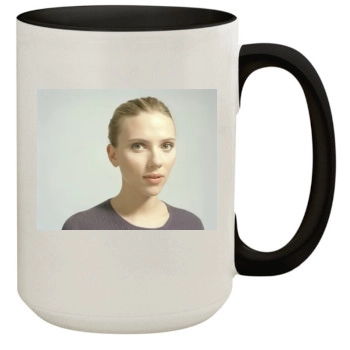 Scarlett Johansson 15oz Colored Inner & Handle Mug