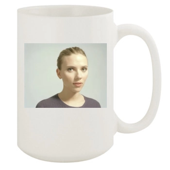 Scarlett Johansson 15oz White Mug