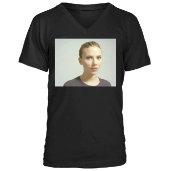 Scarlett Johansson Men's V-Neck T-Shirt