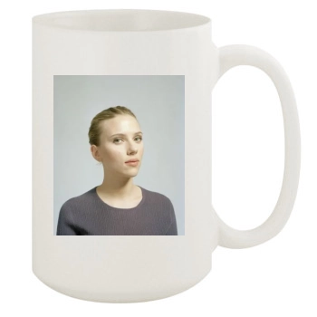 Scarlett Johansson 15oz White Mug