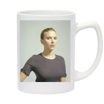 Scarlett Johansson 14oz White Statesman Mug