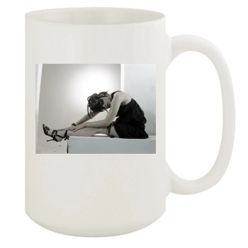 Scarlett Johansson 15oz White Mug