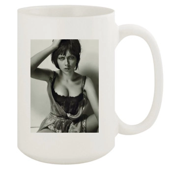 Scarlett Johansson 15oz White Mug