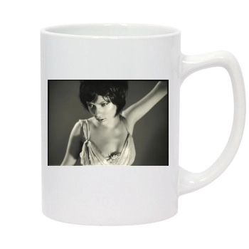 Scarlett Johansson 14oz White Statesman Mug