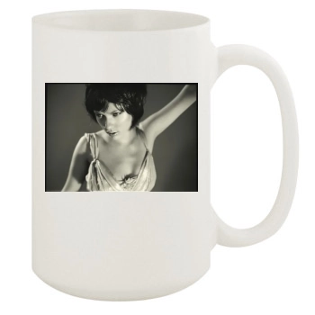 Scarlett Johansson 15oz White Mug