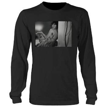 Scarlett Johansson Men's Heavy Long Sleeve TShirt