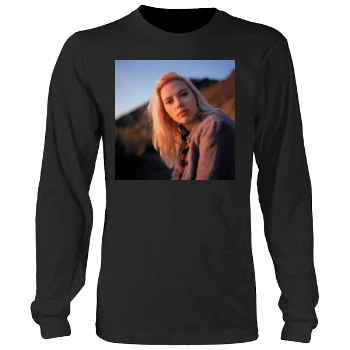 Scarlett Johansson Men's Heavy Long Sleeve TShirt