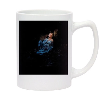 Scarlett Johansson 14oz White Statesman Mug