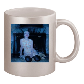 Scarlett Johansson 11oz Metallic Silver Mug