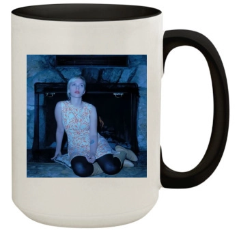 Scarlett Johansson 15oz Colored Inner & Handle Mug