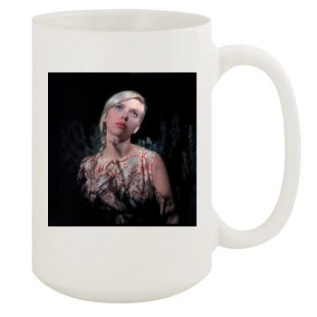 Scarlett Johansson 15oz White Mug