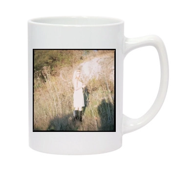 Scarlett Johansson 14oz White Statesman Mug