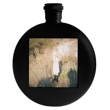 Scarlett Johansson Round Flask