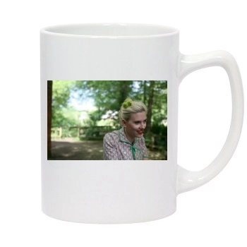 Scarlett Johansson 14oz White Statesman Mug