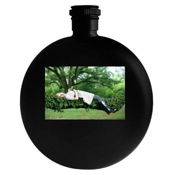 Scarlett Johansson Round Flask