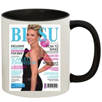 Scarlett Johansson 11oz Colored Inner & Handle Mug