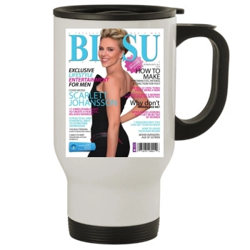 Scarlett Johansson Stainless Steel Travel Mug