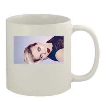 Scarlett Johansson 11oz White Mug