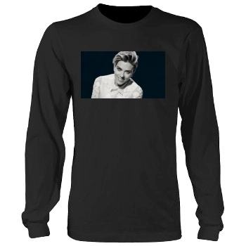 Scarlett Johansson Men's Heavy Long Sleeve TShirt