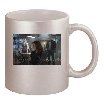 Scarlett Johansson 11oz Metallic Silver Mug