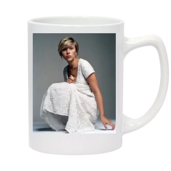 Scarlett Johansson 14oz White Statesman Mug