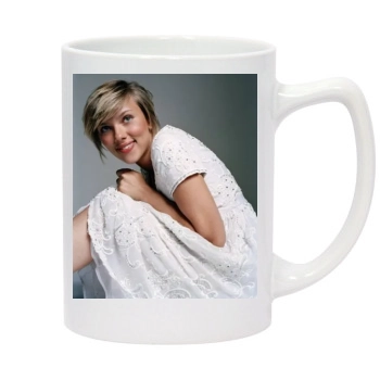 Scarlett Johansson 14oz White Statesman Mug