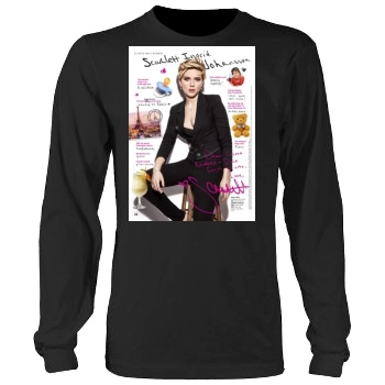 Scarlett Johansson Men's Heavy Long Sleeve TShirt