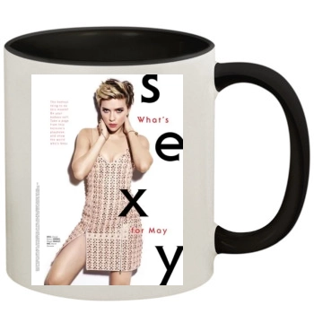 Scarlett Johansson 11oz Colored Inner & Handle Mug