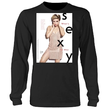 Scarlett Johansson Men's Heavy Long Sleeve TShirt