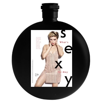 Scarlett Johansson Round Flask