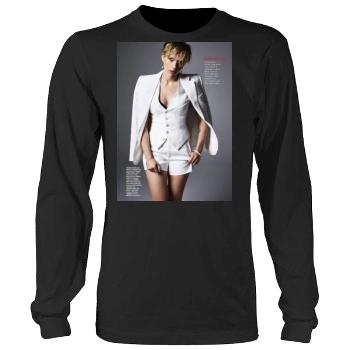 Scarlett Johansson Men's Heavy Long Sleeve TShirt