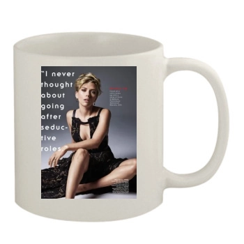 Scarlett Johansson 11oz White Mug