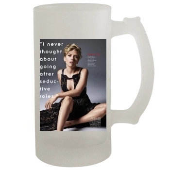 Scarlett Johansson 16oz Frosted Beer Stein